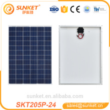 High efficiency solar full power long warranty panel 12v 24v 200w solar panels pv